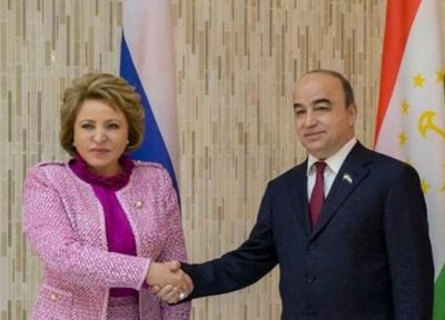 رئیس مجلس تاجیکستان راهی روسیه شد