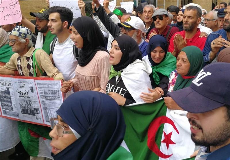 تظاهرات دانشگاهیان و مردم الجزایر در سی و هفتمین سه شنبه