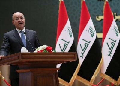 برهم صالح: سلاح باید در انحصار دولت قرار بگیرد