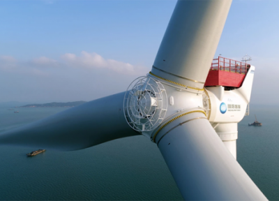عظیم ترین توربین بادی دنیا با قدرت فراوری 16 مگاوات برق در چین ساخته می گردد