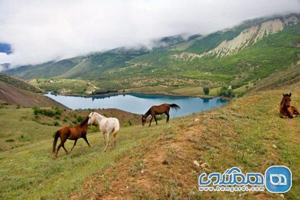 دریاچه ولشت ، نگینی فیروزه ای در دل کوهستان