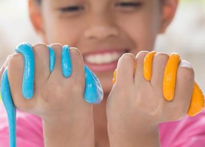 آموزش ساخت اسلایم Flubber (اسلایم کش دار و ضخیم)